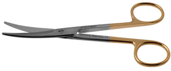 1100-278 - MAYO DISSECTING SCISSORS BEV BLADES TC CURVED 5 1/2"