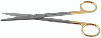 1100-274Q - MAYO DISSECTING SCISSORS BEV BLADES TC STRAIGHT 6 3/4" QUANTUM