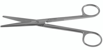 1100-250Q - MAYO-DISSECTING SCISSORS CLASSIC BEV BLADES STRAIGHT 6 3/4" QUANTUM