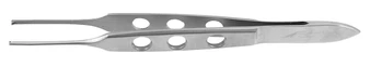 14-3810Q - BISHOP HARMON TISSUE FORCEPS 0.8mm TIP 1 x 2 TEETH 3 1/2" QUANTUM