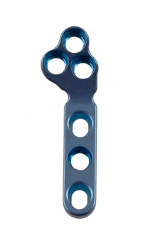 Z20-TL-106-F - BLUE PLATE FLEXIBLE TPLO LEFT Ø1.5/2.0 6 HOLES