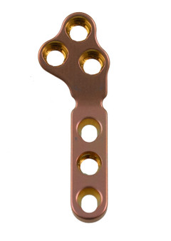 Z20-TL-106-R - GOLD PLATE RIGID TPLO LEFT Ø1.5/2.0 6 HOLES