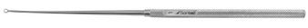 467-384Q - BUCK EAR CURETTE ROUND HANDLE BLUNT ANGLE 5 3/4" SIZE  1 QUANTUM