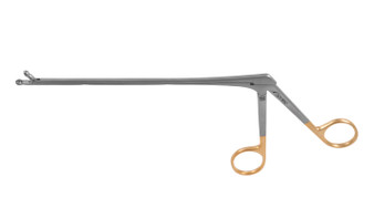 469-084L - MICRO BIOPSY FORCEPS ROUND CUP STRAIGHT 4mm LARGE HANDLE 6"
