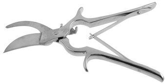 430-355 - CONSTABLE RIB SHEARS W/FINGER LOCK 9"