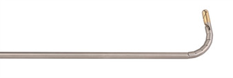 2901-450L-3S - LIVER RETRACTOR GOLDFINGER 90° MALLEABLE Ø5mm 3-STAR ROTARY KNOB 430mm