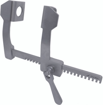 2500-131Q - FINOCHIETTO BABY HAIGHT RETRACTOR 1 1/8" X 1 1/8" 3 3/4" SPREAD STAINLESS STEEL FS QUANTUM