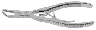 1103-0661 - CRAB CLAW SELF-LOCKING REDUCTION FORCEPS CURVED 6” 150mm