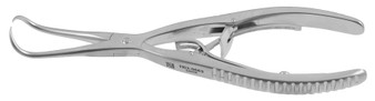 1103-0663 - CRAB CLAW SELF-LOCKING REDUCTION FORCEPS POINTED TIPS CURVED 6” 150mm