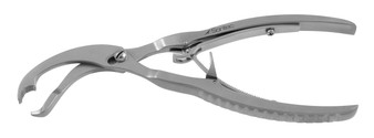 1103-0723 - VERBRUGGE BONE CLAMP W/HYBRID LOCK CURVED TO SIDE 8" 200mm