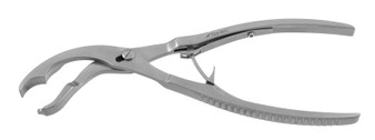 1103-0725 - VERBRUGGE BONE CLAMP W/HYBRID LOCK CURVED TO SIDE 10 ¼” 260mm