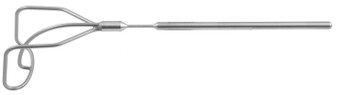 2500-4766 - COOLEY MITRAL ATRIAL RETRACTOR BLADE W/MALLEABLE SHAFT LARGE 50mm x 35mm