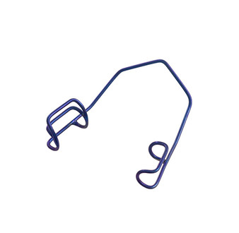 T10-1014 - TITANIUM WIRE SPECULUM 10mm CLOSED BLADES 18mm SPREAD W/RIGHT 3RD EYELID BLADE