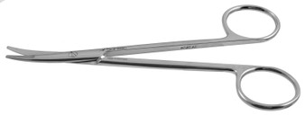 110-311 - CLASSIC RAGNELL SPATULATED TIP SCISSORS CURVED 5 1/4"