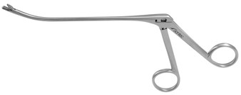 468-020 - NASAL FORCEPS CURVED UP SHAFT THROUGH-CUTTING SMALL 14cm WORKING LENGTH