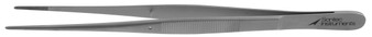 2200-393 - CUSHING FORCEPS SERRATED TIP WITH STOP PIN 8" HEAVY