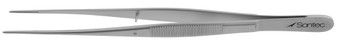 136-768 - ULRICH FORCEPS WITH STOP PIN DELICATE SERRATED TIPS 7"