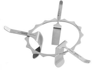 90-00060-02-SET - THORACIC & ABDOMINAL RETRACTOR 100mm x 75mm SET