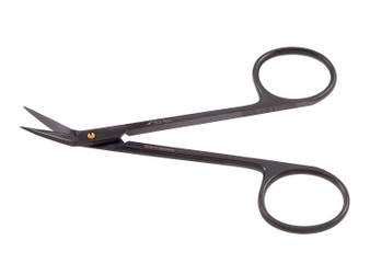1200-9901 - CONVERSE SCISSORS CERAMITEC GOLD SCREW POWER CUT ONE SERRATED BLADE 4 1/4"