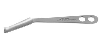 1100-681B - HOHMANN HYBRID THR ELEVATOR SERRATED 12 MM ANGLED TIP 7"