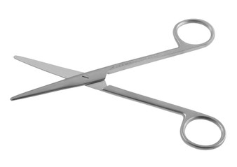 1100-249Q - MAYO DISSECTING SCISSORS CLASSIC ROUND BLADES STRAIGHT QUANTUM 6"