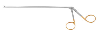1100-333D - DELUXE ALLIGATOR GRASPING FORCEPS W/LOCK 2mm X 5mm TIP 6 1/2"