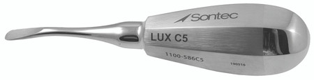 1100-586C5 - LUX ELEVATOR SHORT HANDLE CURVED 5mm 5"