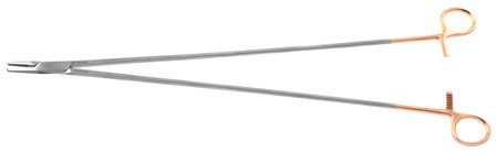 1100-854 - MAYO HEGAR NEEDLE HOLDER TC SERRATED 18"