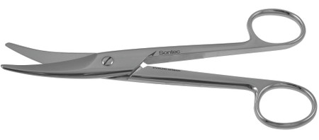 110-275 - MAYO NOBLE SCISSORS CLASSIC BEVELED BLADES CURVED 6 1/2"