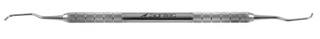 1102-SCGF2 - GOLDMAN-FOX ANT CURETTE #2 STANDARD HANDLE OPEN CURVED ROUND 1.1mm BLADE