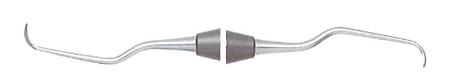 1102-SCGR5-6ML - GRACEY CURETTE #5-6 STANDARD HANDLE DOUBLE END SHAFT CONTRA ANGLE MINI BLADES LONG REACH