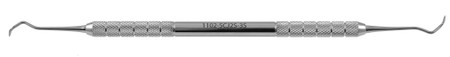 1102-SCJ2S-3S - JACQUETTE POSTERIOR SCALER #2S-3S STANDARD HANDLE DOUBLE END 4 x 0.9mm BLADES