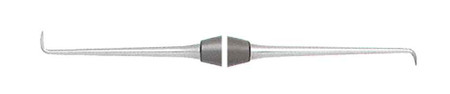 1102-SCM0-00 - JACQUETTE/MORSE SCALER #0-00 STANDARD HANDLE DOUBLE END 3.5 x 0.7mm/2 x 0.6mm BLADE
