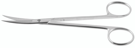 110-313 - JOSEPH PLASTIC SURGERY SCISSORS CLASSIC CURVED ZIRCONIUM COATED 5 3/4"