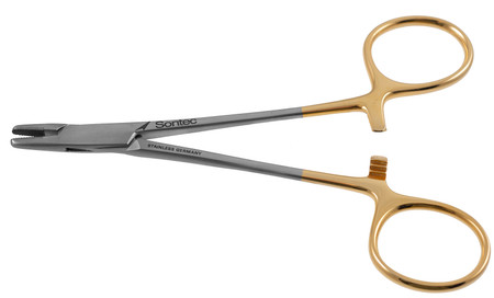 1103-147 - RUBIO NEEDLE HOLDER/ WIRE TWISTER TC 5 1/2"HEAVY