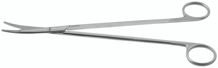 110-318 - RAGNELL SPATULATED TIP SCISSORS POWER CUT SILVER CURVED 9"