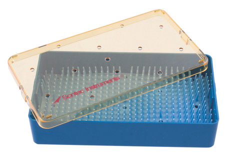 1103-724 - THERMOPLASTIC INSTRUMENT TRAY DEEP W/MAT 4 x 7.5 x 1.5" PT
