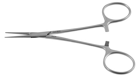 115-410DQ - HALSTEAD MOSQUITO FORCEPS DELICATE STRAIGHT 5" QUANTUM