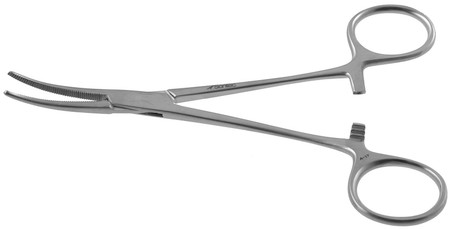 115-434Q - CRILE FORCEPS CURVED 5 1/2" QUANTUM