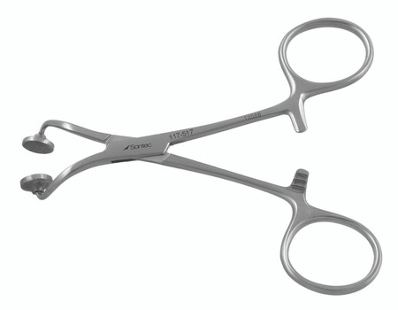 117-517 - TOWEL CLAMP SERRATED DISC 8mm 4 1/2"