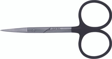 1200-012 - IRIS SCISSORS POWER-CUT-GOLD SHARP CURVED 4 1/2"