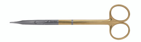 1200-032 - REYNOLDS STEVENS TENOTOMY SCISSORS POWER-CUT-GOLD CURVED 7"