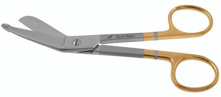 1200-204Q - LISTER BANDAGE SCISSORS POWER-CUT-GOLD 5 1/2" QUANTUM