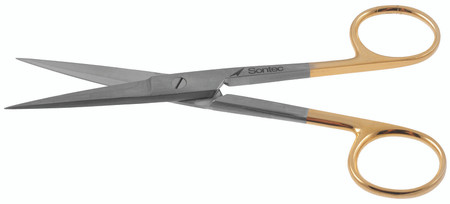 1200-216 - OPERATING SCISSORS POWER-CUT-GOLD STRAIGHT SHARP/SHARP   5 1/2"