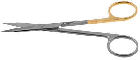 1200-404 - GOLDMAN-FOX SCISSORS TENOTOMY TIP POWER-CUT-GOLD STRAIGHT 5"
