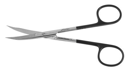 1200-405B - GOLDMAN-FOX SCISSORS TENOTOMY TIP POWER-CUT-BLACK CURVED 5"