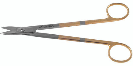 1200-445 - CASTANARES FACELIFT SCISSORS POWER-CUT-GOLD STRAIGHT 6 3/4"