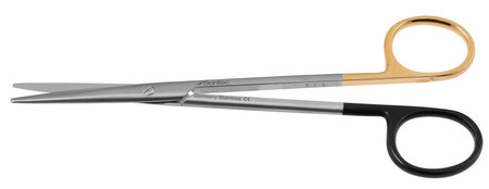 1200-505 - METZENBAUM SCISSORS TC-POWER-CUT STRAIGHT SERRATED 5 3/4"