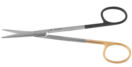 1200-505Q - METZENBAUM SCISSORS TC-POWER-CUT STRAIGHT SERRATED 5 3/4" QUANTUM
