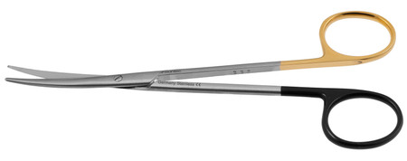 1200-512 - METZENBAUM SCISSORS TC-POWER CUT CURVED DELICATE SERRATED 5 3/4"